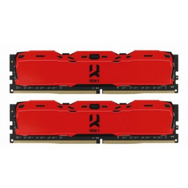 Память DDR Goodram DDR4-3200 16Gb KIT (2x8GB) IRDM X Red (IR-XR3200D464L16SA/16GDC)
