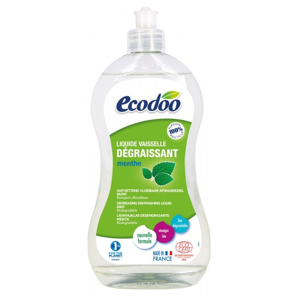 Засіб для ручного миття посуду Ecodoo органічний з ароматом м'яти 500 мл (3380380050763)