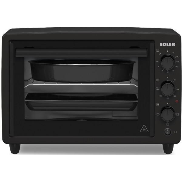 Піч електрична Edler EDEO-3802 Black