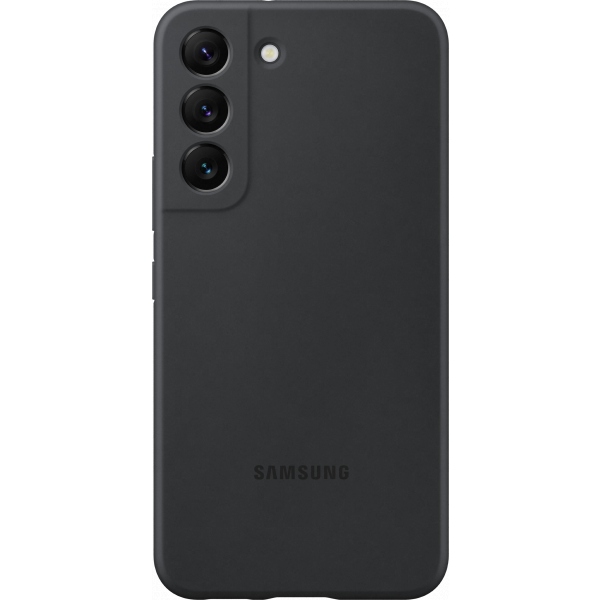 Чохол для смартфона Samsung Silicone Cover Galaxy S22 Black (EF-PS901TBEGRU)