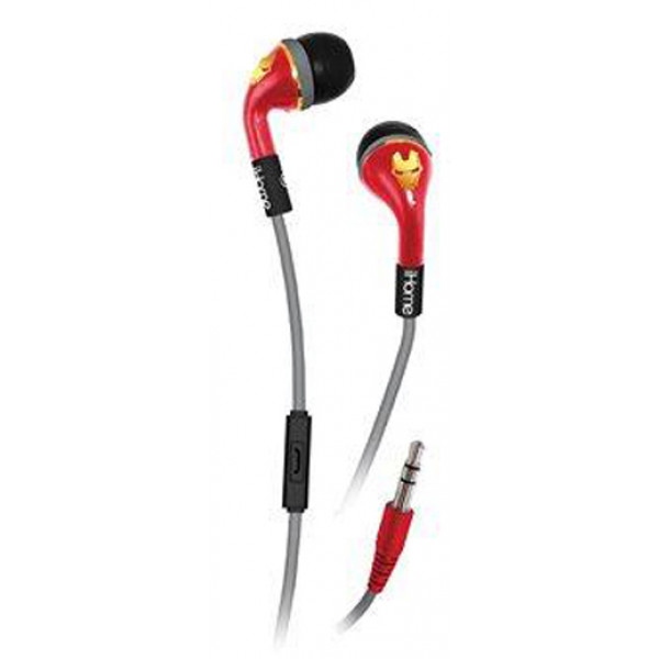 Навушники вкладиші eKids iHome MARVEL IronMan Mic (VI-M15IM.FXV2)