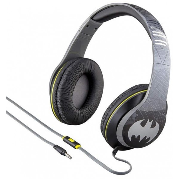 Навушники накладні дротові eKids iHome Warner Bros Batman Mic (RI-M40BM.FXV7)