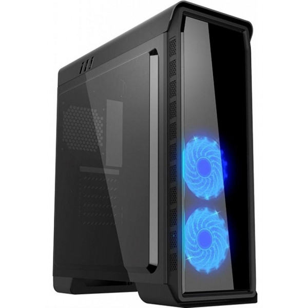 Корпус Gamemax ATX без блока питания Elysium Black