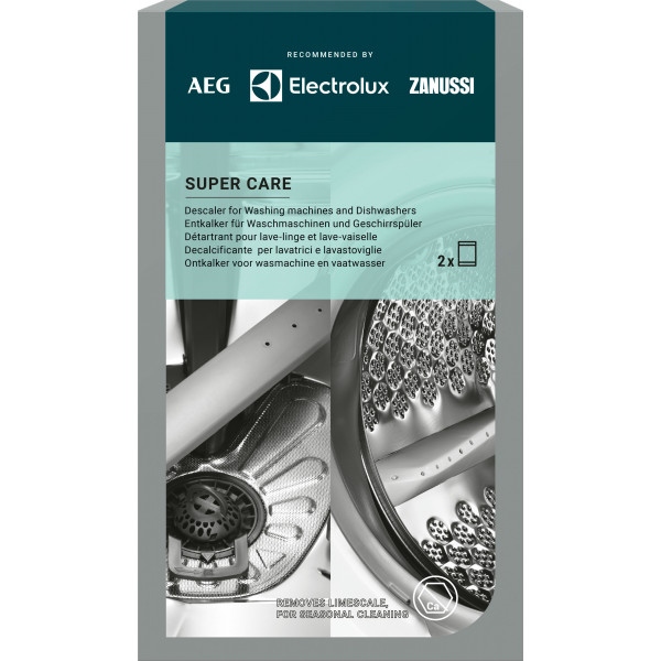 Засіб від накипу для пральних і посудомийних машин Electrolux M3GCP300, 2 саше x 100 гр
