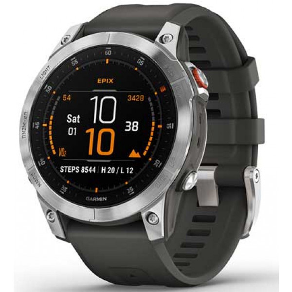 Смарт-годинник Garmin Epix gen 2 Slate (010-02582-01)