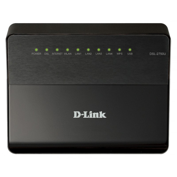 Маршрутизатор ADSL D-Link DSL-2750U