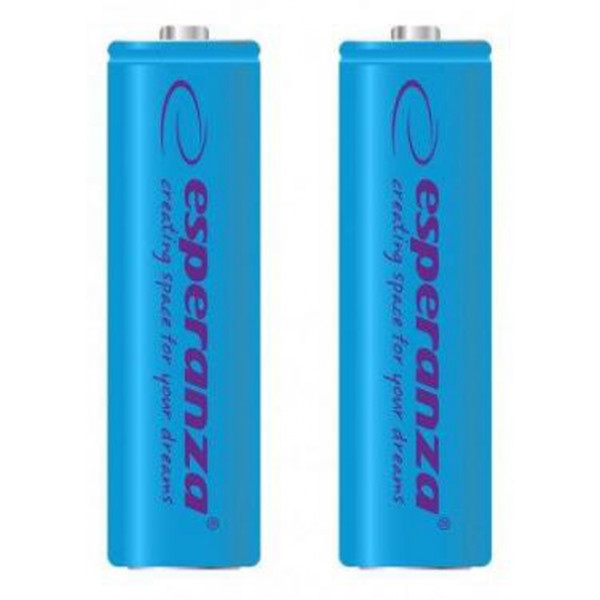 Акумулятор тип AA Esperanza Ni-MH AA 2000 mAh 2шт Blue (EZA103B)