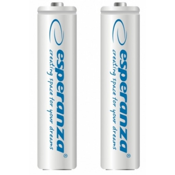 Акумулятор тип AAA Esperanza Ni-MH AAA 1000 mAh 2шт White (EZA101W)