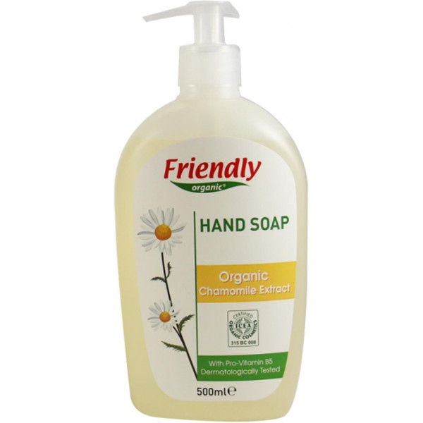Мило рідке дитяче Friendly organic Органічне з ромашкою 500 мл (FR0614)