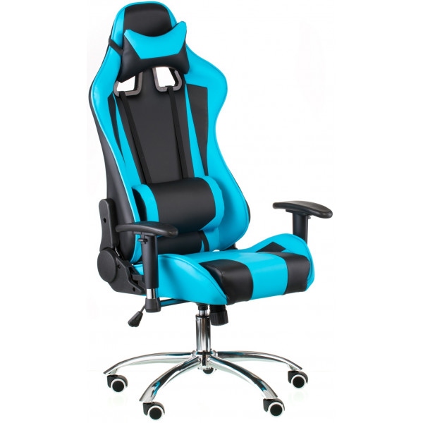 Крісло для геймерів Special4You Extremeracе black/bluе (E4763)