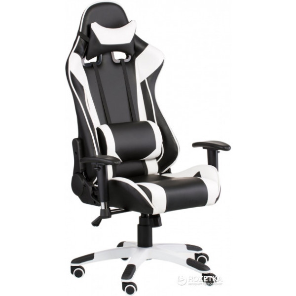 Кресло для геймеров Special4You Extremeracе black/whitе (E4770)