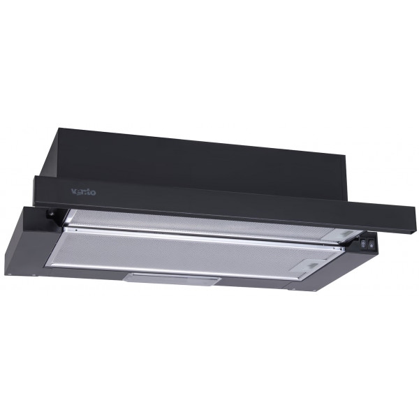 Витяжка вбудована Ventolux GARDA 60 BK (650) 1M