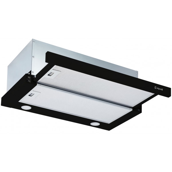 Витяжка вбудована Borgio TLC (TR) 60 Black