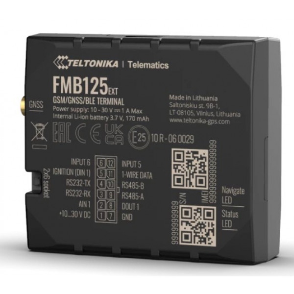 GPS модуль Teltonika FMB125