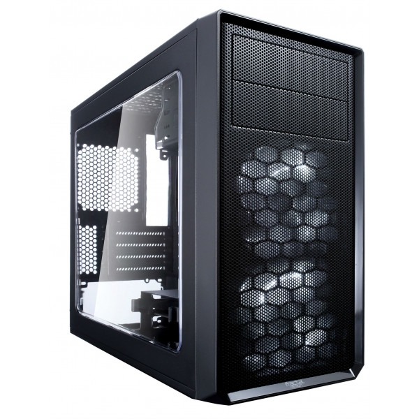 Корпус Fractal design ATX без БЖ Focus Mini G Black Window (FD-CA-FOCUS-MINI-BK-W)