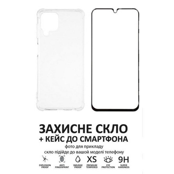 Чохол для смартфону XOKO Ultra Thin Proof+Cкло Full Cover Ultra-Thin 0.25мм Black for Samsung A736 (A73) (XK-CS-ULT-SM-A73)
