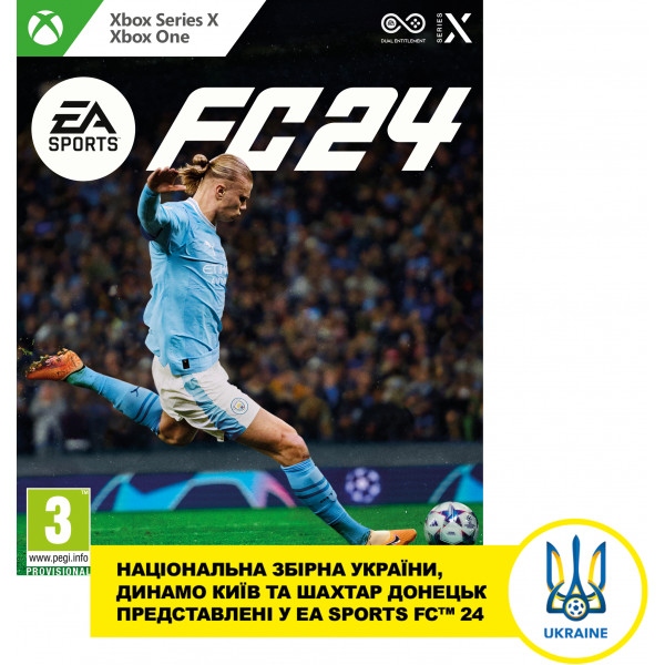 Ігровий диск Xbox EA SPORTS FC 24 [Xbox One|Xbox Series X]