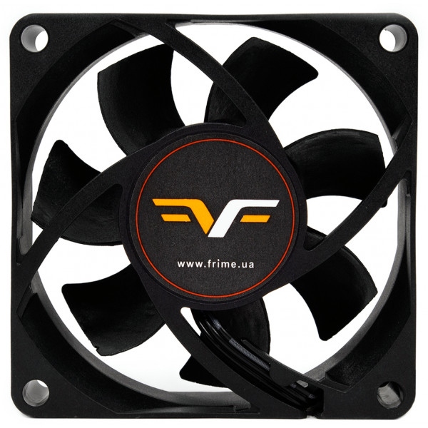 Корпусний вентилятор Frime 70x70x25мм Black (FF7025.35)