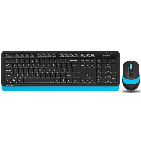 Клавіатура + миша бездротова A4tech FG1010 (Blue)