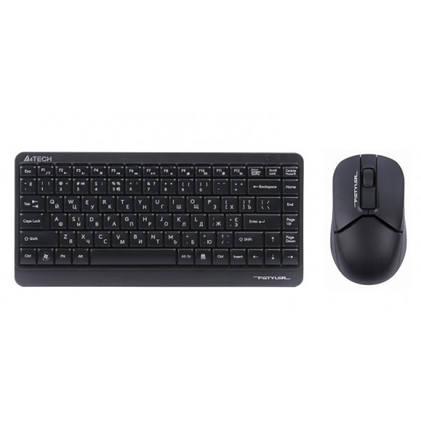 Клавіатура + миша бездротова A4tech FG1112 Black
