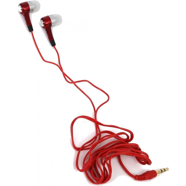 Навушники вкладиші дротові FREESTYLE IN-EAR HeadPhones Red (FH1016R)