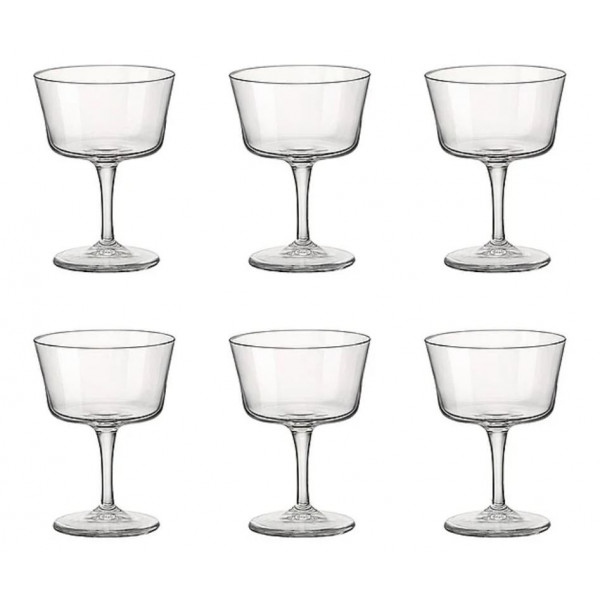 Набір келихів Bormioli Rocco Bartender Fizz Coctail 6x220 мл (122114BAU021990)