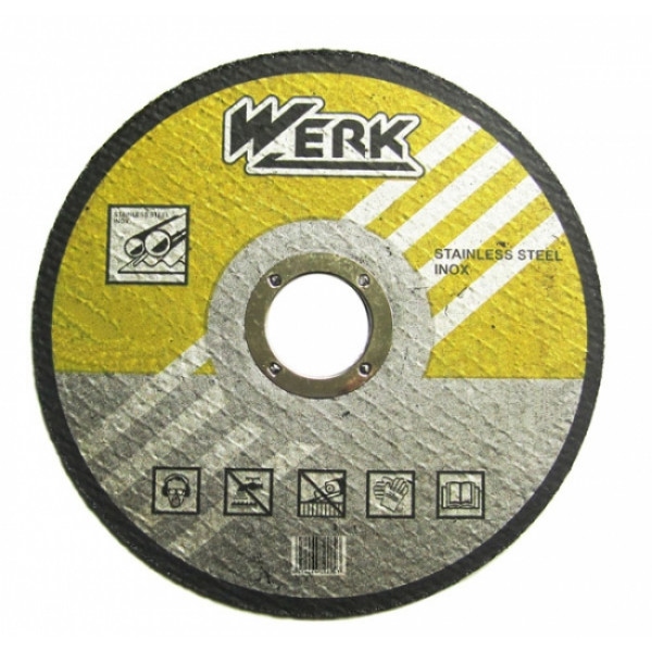 Круг відрізний по металу Werk 125х1,6х22,2 мм (WE201106/4131711)