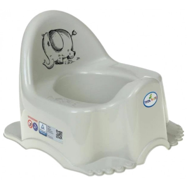 Горщик дитячий Tega Baby ЕСО Слоник Сірий (SL-001-162)