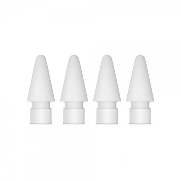 Стилус Apple Pencil (MLUN2ZM/A), наконечники 4шт.