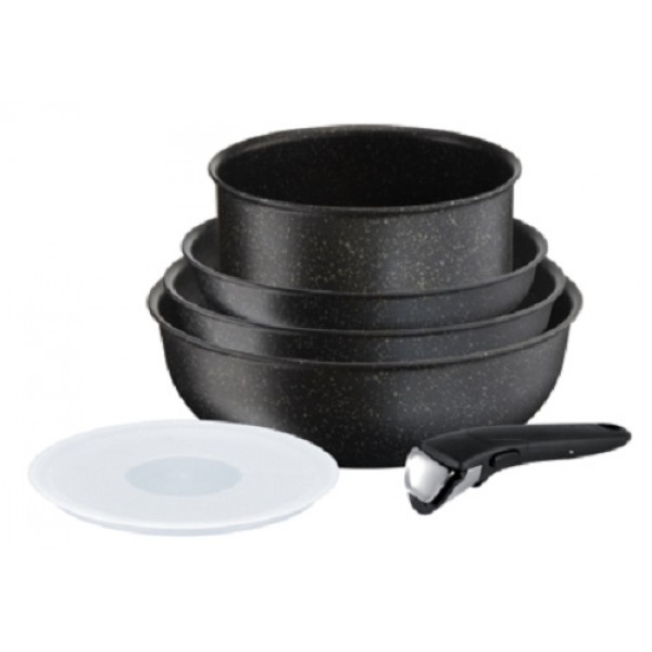 Набір посуду зі знімною ручкою Tefal L6719452 Ingenio Authentic 6 пр