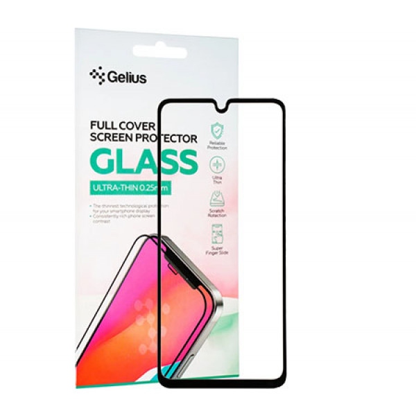 Захисне скло для смартфону Gelius Full Cover Ultra-Thin 0.25mm for Samsung A336 (A33) Black (91071)