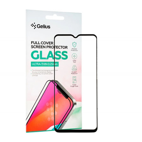 Захисне скло для смартфону Gelius Full Cover Ultra-Thin 0.25mm for Samsung A135 (A13) Black (91069)