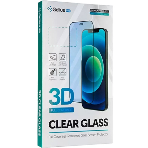 Захисне скло для смартфону Gelius Pro 3D for Samsung A336/A33 Black (90487)