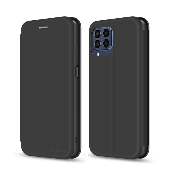 Чохол для смартфона MakeFuture Flip Soft-Touch PU Samsung M53 Black (MCP-SM53BK)