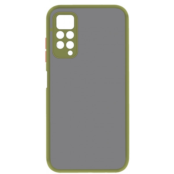 Чохол для смартфону MakeFuture Frame Matte PC+TPU Xiaomi Redmi Note 11 Pro Green (MCMF-XRN11PGN)