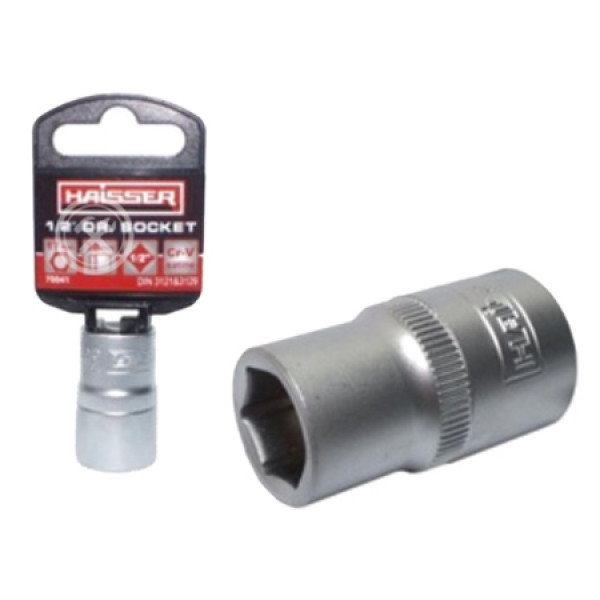 Торцева голівка Haisser 1/2" 27х44 мм (73875)