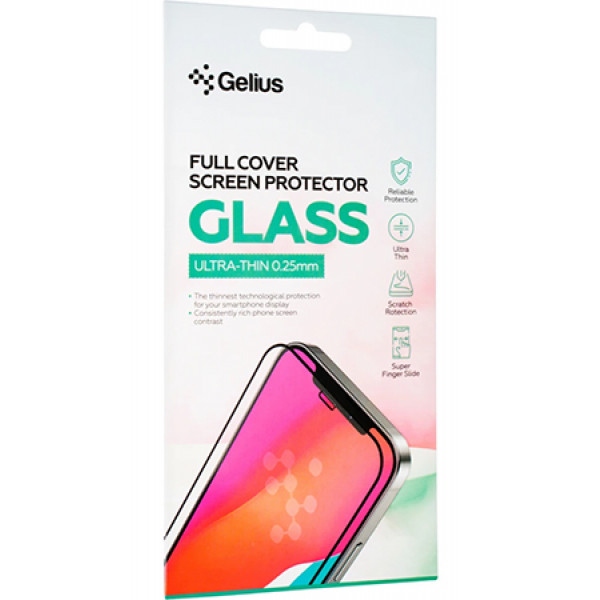 Захисне скло для смартфону Gelius Full Cover Ultra-Thin 0.25mm for Xiaomi POCO X4 Pro 5G Black