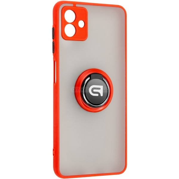 Чохол для смартфону Armorstandart Frosted Matte Ring for Samsung A04 (A045) Red (ARM68345)