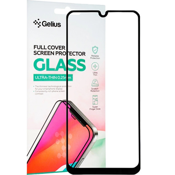 Захисне скло для смартфону Gelius Full Cover Ultra-Thin 0.25mm for Samsung M315 (M31) Black (91075)