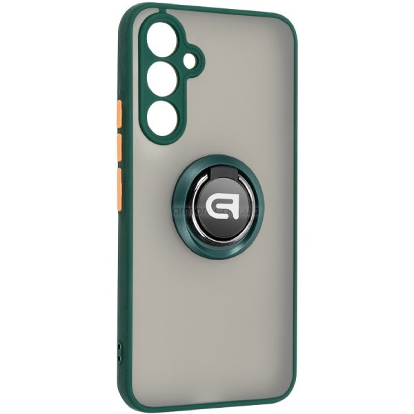 Чохол для смартфону Armorstandart Frosted Matte Ring for Samsung A54 5G (A546) Dark Green (ARM68359)