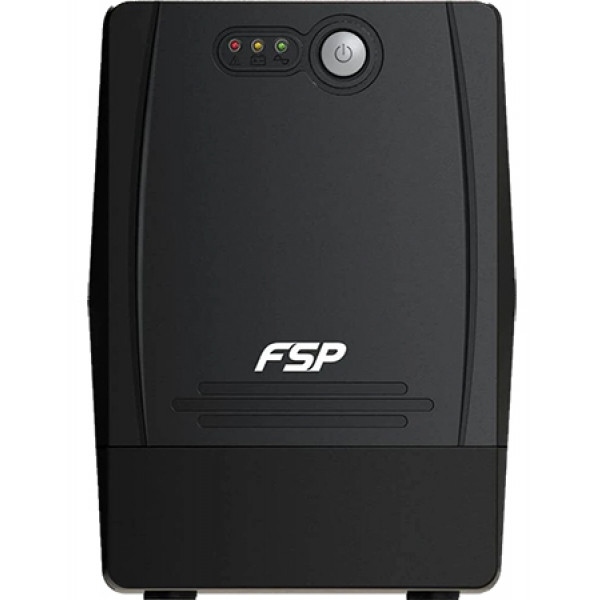 Джерело безперебійного живлення FSP Fortron FP1000 1000ВА/600Вт, Line-Int, CE, IECx4+USB+USB Black (PPF6000615)