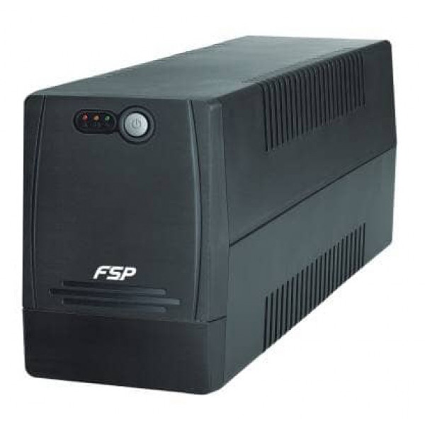 Джерело безперебійного живлення FSP Fortron FP1000, 1000ВА/600Вт, Line-Int, 4*Schuko, AVR Black (PPF6000601)