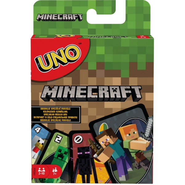 Настільна гра карткова (8+) UNO Minecraft (FPD61)