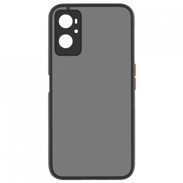 Чохол для смартфону MakeFuture Frame Matte PC+TPU Oppo A96 Black (MCMF-OPA96BK)