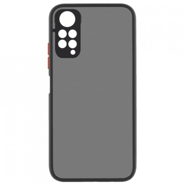 Чохол для смартфона MakeFuture Frame Matte PC+TPU Xiaomi Redmi Note 11 Black (MCMF-XRN11BK)