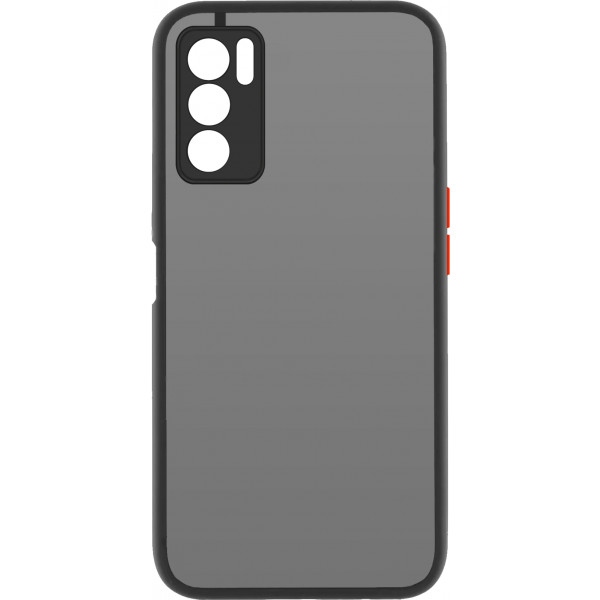 Чохол для смартфона MakeFuture Frame Matte PC+TPU Oppo A16/A16s Black (MCMF-OPA16/A16SBK)