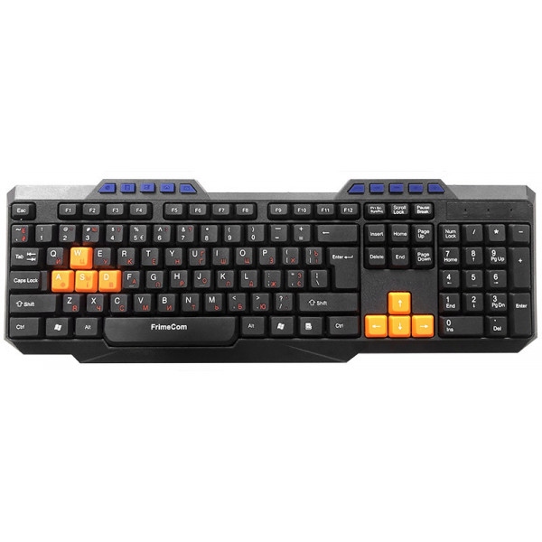 Клавіатура дротова FrimeCom FC-303-USB Black