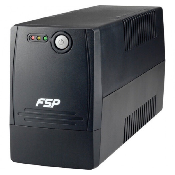 Джерело безперебійного живлення FSP FP1500 1500ВА/900Вт, Lin-Int, USB/RJ45, SCHUKOx4, AVR Black (PPF9000501)