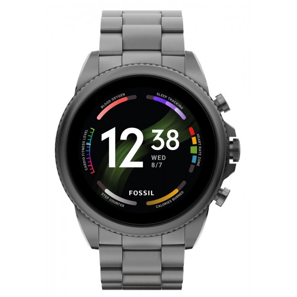 Смарт-годинник Fossil GEN 6 SMOKE STAINLESS STEEL(FTW4059)