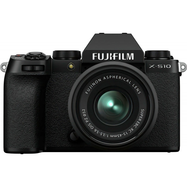 Фотокамера Fujifilm X-S10+ XC 15-45mm F3.5-5.6 Kit Black (16670106)